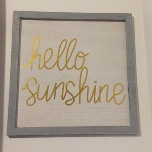 “Hello Sunshine” Home Decor